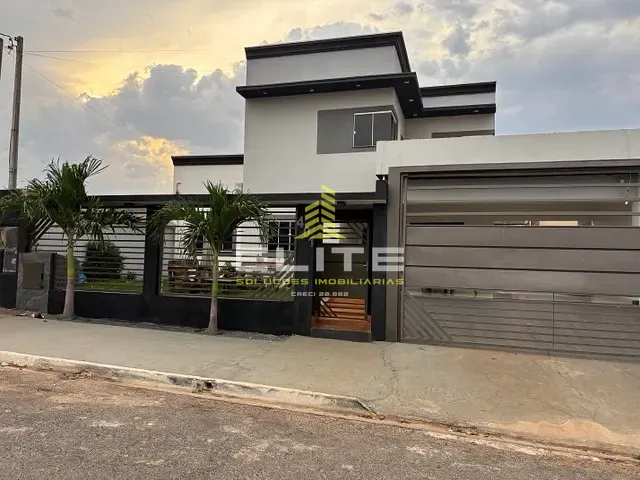 Casa 4 quartos e 3 banheiros, à venda, no bairro Loteamento Monte Líbano I em Sorriso