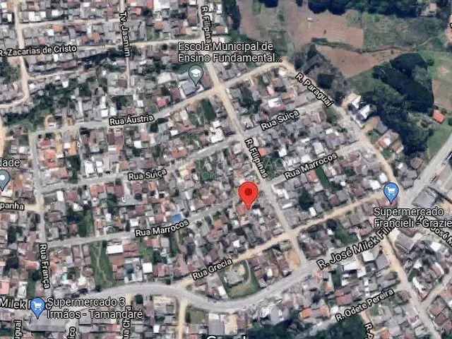 Casa com 135m² 2 quartos e 2 banheiros, à venda, no bairro Vila Graziela em Almirante Tamandaré