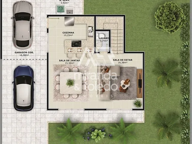 Casa com 180m² 3 quartos e 3 banheiros, à venda, no bairro Itapebussu em Guarapari