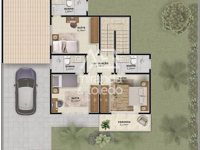 Casa com 180m² 3 quartos e 3 banheiros, à venda, no bairro Itapebussu em Guarapari