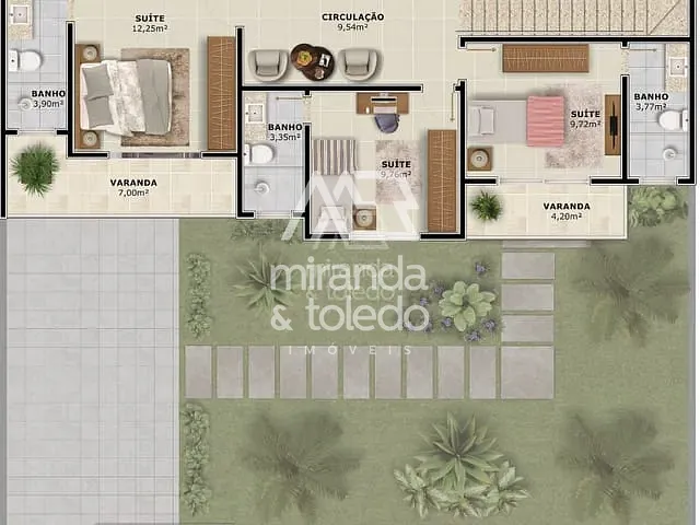 Casa com 180m² 3 quartos e 3 banheiros, à venda, no bairro Itapebussu em Guarapari