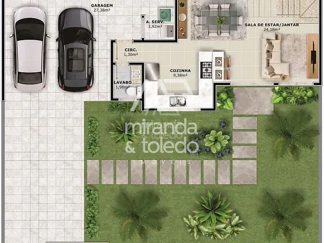 Casa com 180m² 3 quartos e 3 banheiros, à venda, no bairro Itapebussu em Guarapari