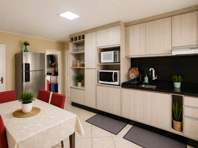 Casa com 125m² 3 quartos e 2 banheiros, à venda, no bairro Clivati em Nova Prata