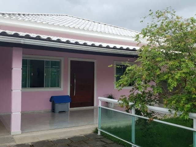 Foto do Casa - Casa à venda, composta de 2 quartos sendo 1 suíte, área gourmet, 420m², localizada em Cotia, Guapimirim, RJ | Sansil Imóveis