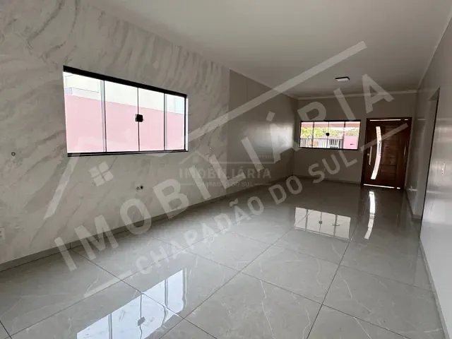 Casa 3 quartos e 2 banheiros, para alugar, no bairro Sucupira em Chapadão do Sul