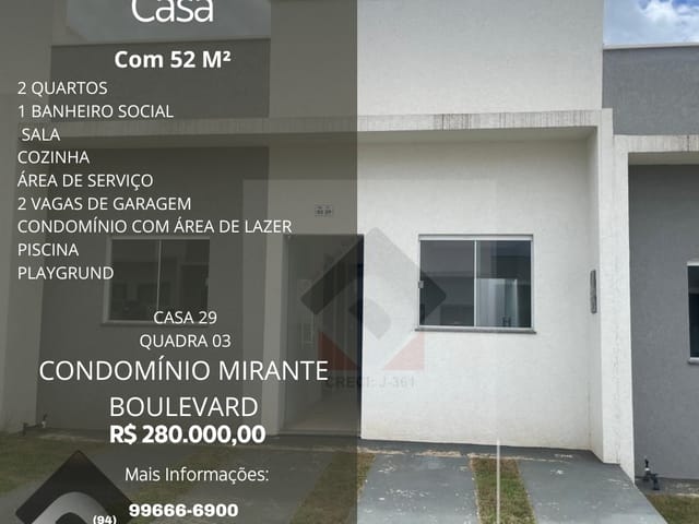Casa 2 quartos e 1 banheiro, à venda, no bairro Cidade Nova em Marabá