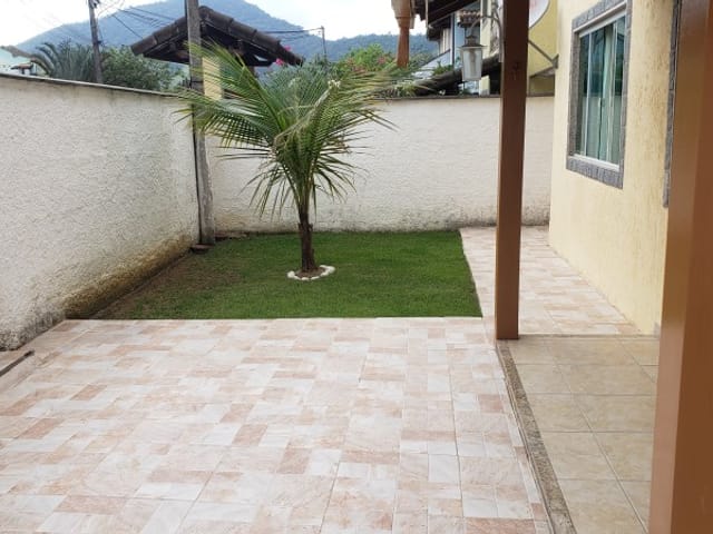 Foto do Casa - Casa à venda, composta de 2 quartos suíte, sala em 2 ambientes, 207m², localizada no Bananal, Guapimirim, RJ | Sansil Imóveis