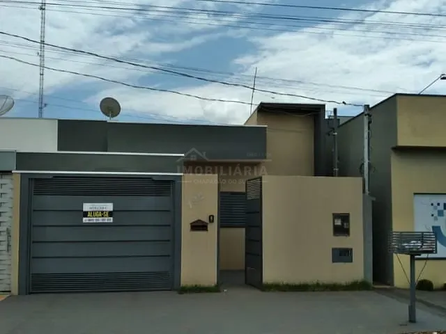 Casa 2 quartos e 1 banheiro, para alugar, no bairro Flamboyant em Chapadão do Sul
