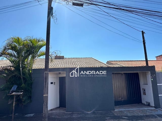 Casa com 250m² 3 quartos e 3 banheiros, à venda, no bairro Nucleo Habitacional Papa Joao Paulo I em Apucarana