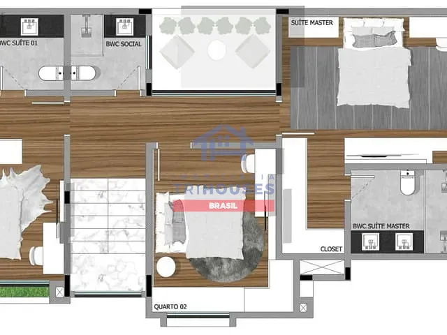 Casa 3 quartos e 2 banheiros, à venda, no bairro Santa Cândida em Curitiba