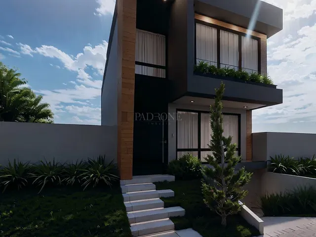 Casa 3 quartos e 4 banheiros, à venda, no bairro Santa Felicidade em Curitiba