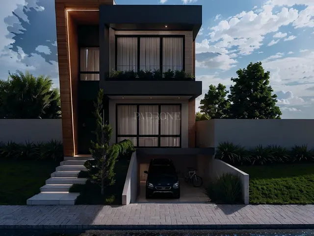 Casa 3 quartos e 4 banheiros, à venda, no bairro Santa Felicidade em Curitiba