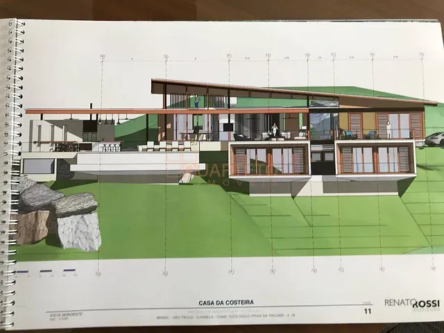 Casa com 3000m² 5 quartos e 6 banheiros, à venda, no bairro Pacuíba em Ilhabela