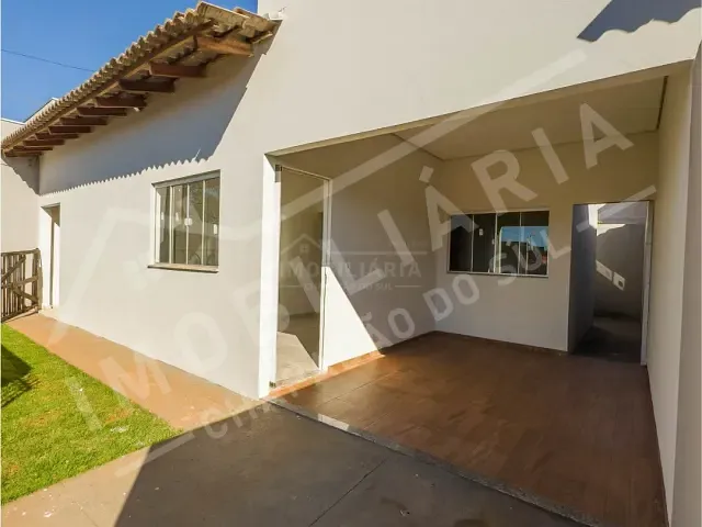 Casa 3 quartos e 1 banheiro, para alugar, no bairro Esplanada III em Chapadão do Sul