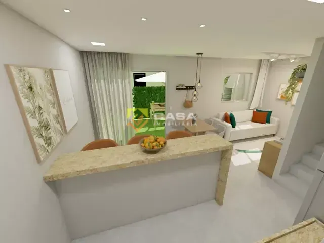 Casa com 57m² 2 quartos e 1 banheiro, à venda, no bairro Alterosas em Serra