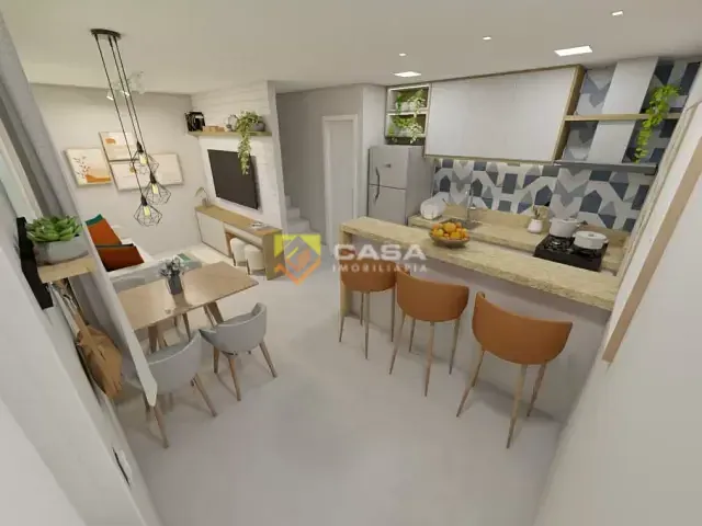 Casa com 57m² 2 quartos e 1 banheiro, à venda, no bairro Alterosas em Serra