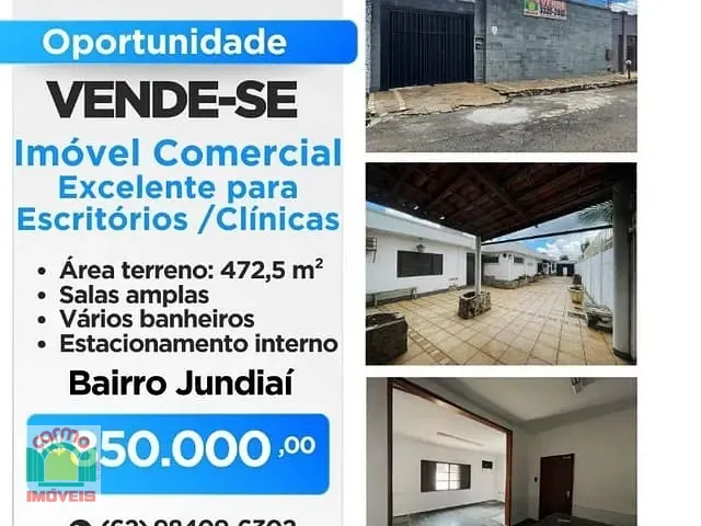 Casa com 473m² 3 quartos e 3 banheiros, à venda, no bairro Jundiaí em Anápolis