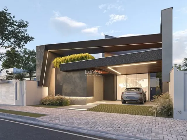 Casa 3 quartos e 4 banheiros, à venda, no bairro Tropical II em Cascavel