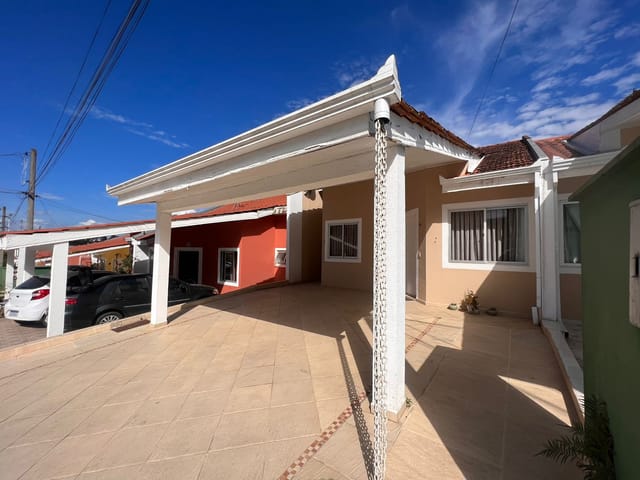 Foto do Casa - Sobrado em condomínio contendo 4 dormitórios, área de churrasqueira, 100m² à venda no bairro Campo Pequeno, Colombo, PR | K9 Imóveis