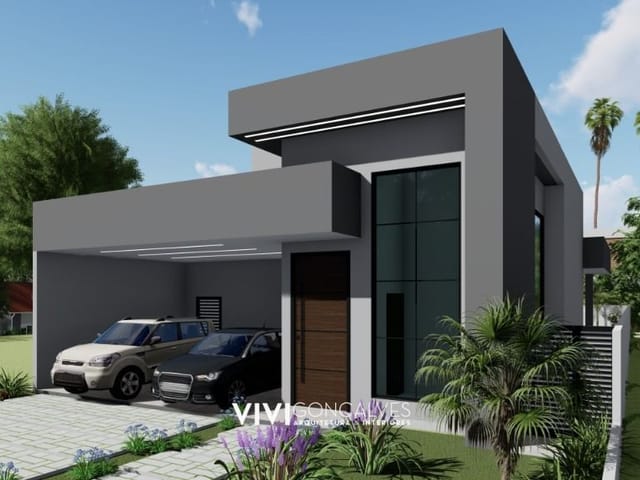 Foto do Casa - Casa térrea em construção em Condomínio Fechado | RUSSI IMÓVEIS