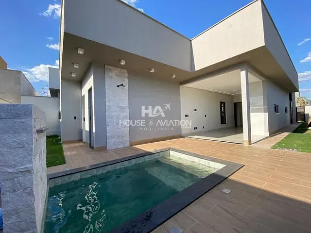 Casa com 360m² 3 quartos e 4 banheiros, à venda, no bairro Terras Alpha Residencial 1 em Senador Canedo