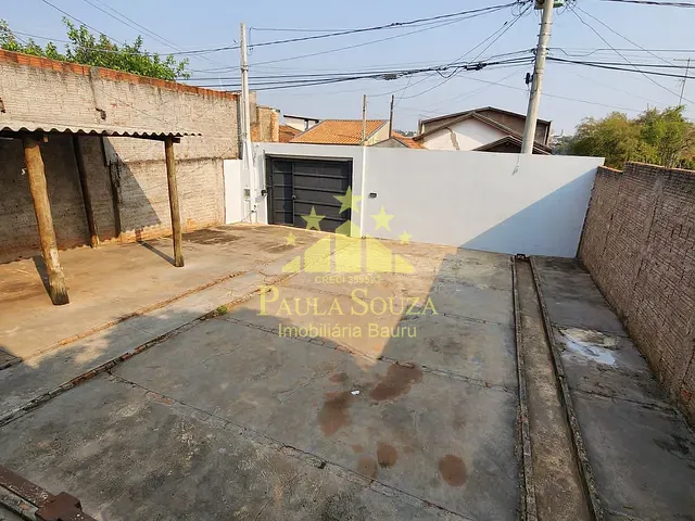 Casa com 250m² 2 quartos e 1 banheiro, para alugar, no bairro Vila Santa Luzia em Bauru