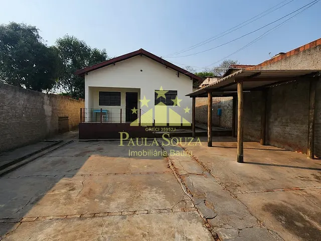 Casa com 250m² 2 quartos e 1 banheiro, para alugar, no bairro Vila Santa Luzia em Bauru