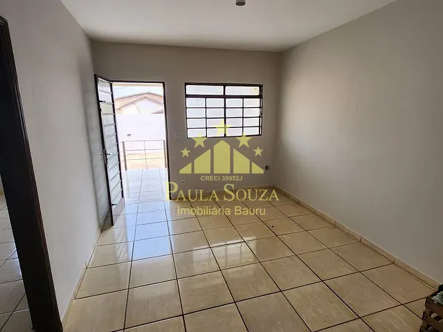 Casa com 250m² 2 quartos e 1 banheiro, para alugar, no bairro Vila Santa Luzia em Bauru