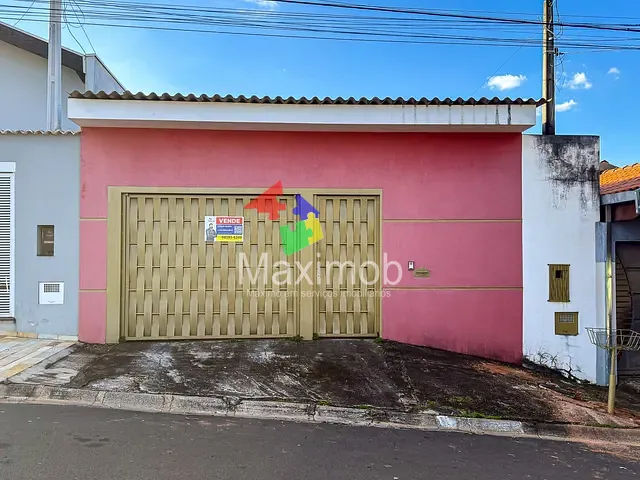 Casa com 160m² 2 quartos e 2 banheiros, à venda, no bairro Conjunto Habitacional Hélio Nicolai em Itapira