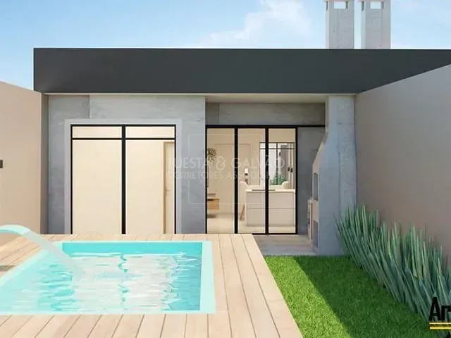 Casa com 89m² 3 quartos e 2 banheiros, à venda, no bairro Balneario Riviera em Matinhos