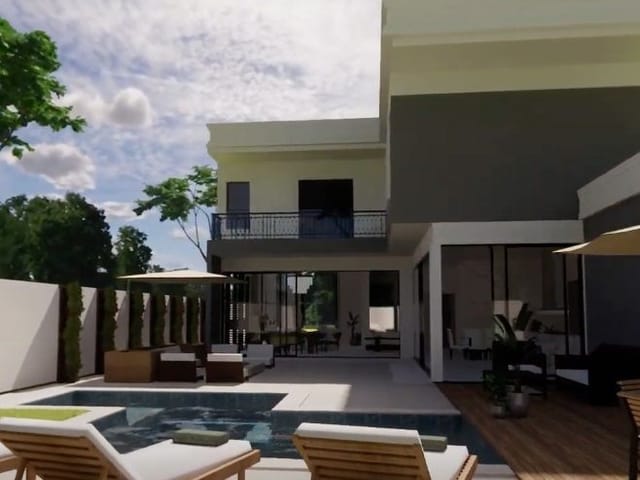 Foto do Casa - Ótimo sobrado com 4 suítes, área gourmet, piscina, à venda, 415 m² - Jardim America - Paulínia/SP | Hermes Imóveis