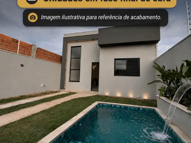 Casa com 175m² 2 quartos e 2 banheiros, à venda, no bairro Jardim dos Manacás II em Santa Bárbara D'Oeste