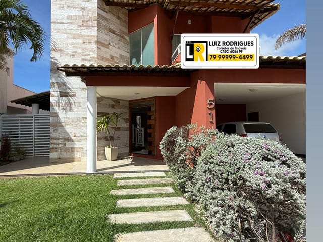 Casa com 450m² 4 quartos e 5 banheiros, à venda, no bairro Mosqueiro em Aracaju