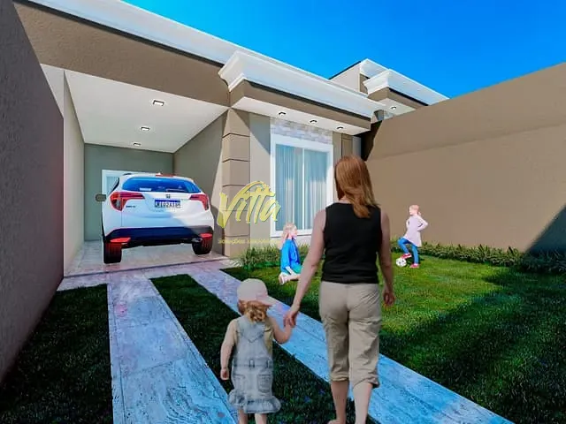 Casa com 102m² 3 quartos e 1 banheiro, à venda, no bairro Fazenda Velha em Araucária
