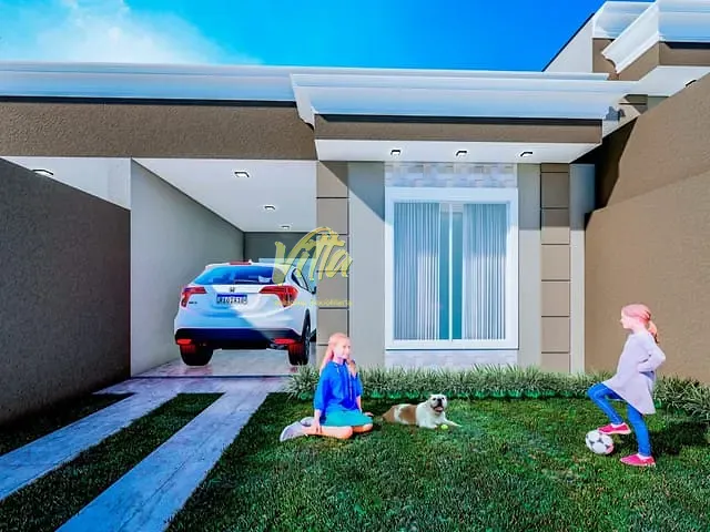 Casa com 102m² 3 quartos e 1 banheiro, à venda, no bairro Fazenda Velha em Araucária
