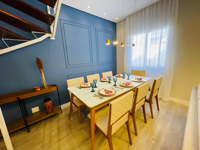 Foto do Casa - Casa decorada com Três dormitórios à venda no Condomínio Garden Resort - Jardim Shangai, Jundiaí, São Paulo | Zion Prime Imóveis