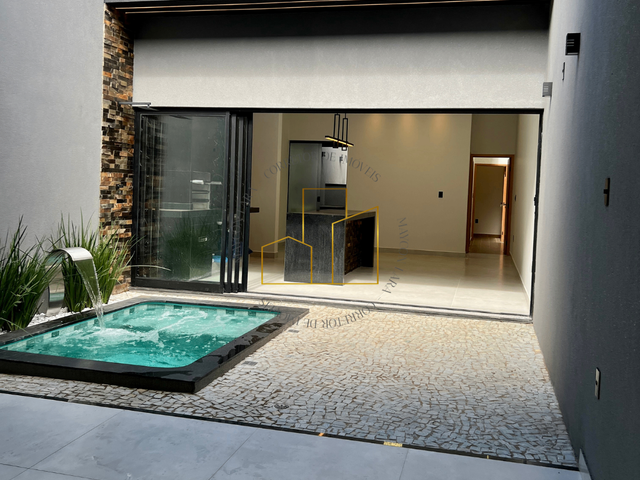 Casa com 125m² 2 quartos e 3 banheiros, à venda, no bairro Residencial Zanetti/ Franca Polo Club/ Recanto Elimar em Franca