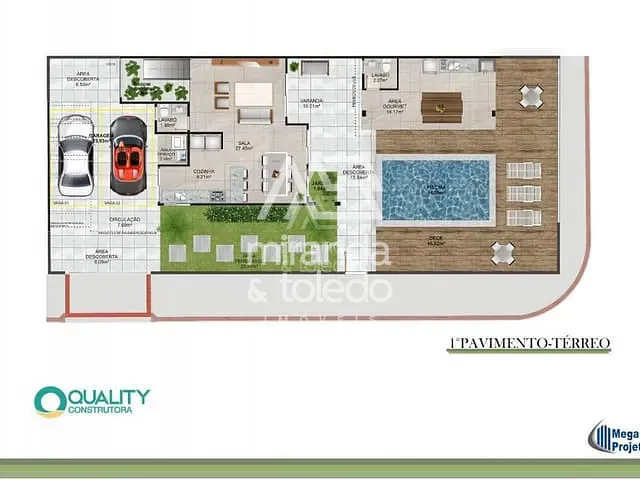 Casa com 244m² 3 quartos e 2 banheiros, à venda, no bairro Itapebussu em Guarapari