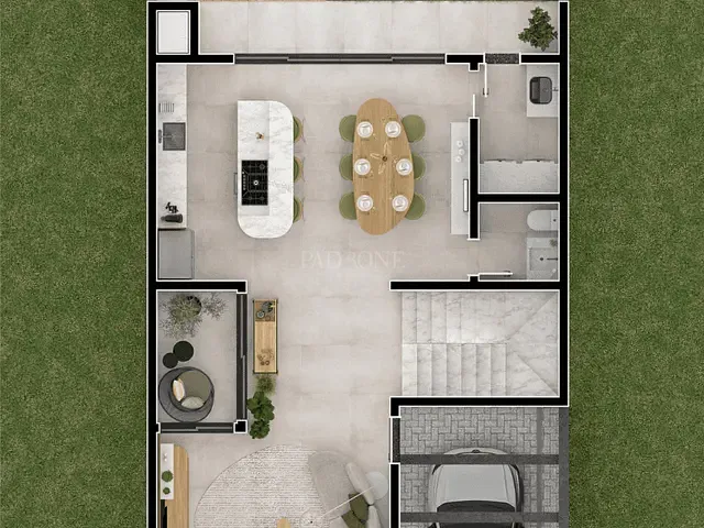 Casa 4 quartos e 5 banheiros, à venda, no bairro Umbará em Curitiba