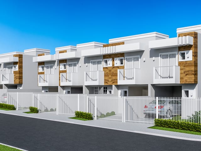 Casa com 86m² 2 quartos e 2 banheiros, à venda, no bairro Oficinas em Ponta Grossa