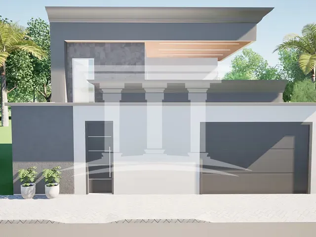 Casa 3 quartos e 1 banheiro, à venda, no bairro Residencial Riviera Suíça I em Sinop