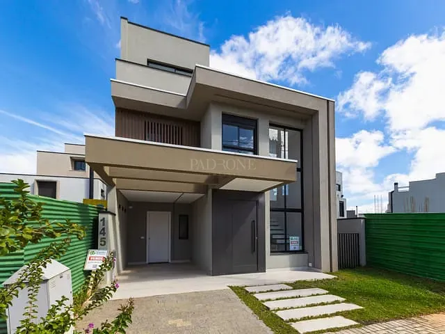 Casa com 128m² 3 quartos e 3 banheiros, à venda, no bairro Santa Cândida em Curitiba