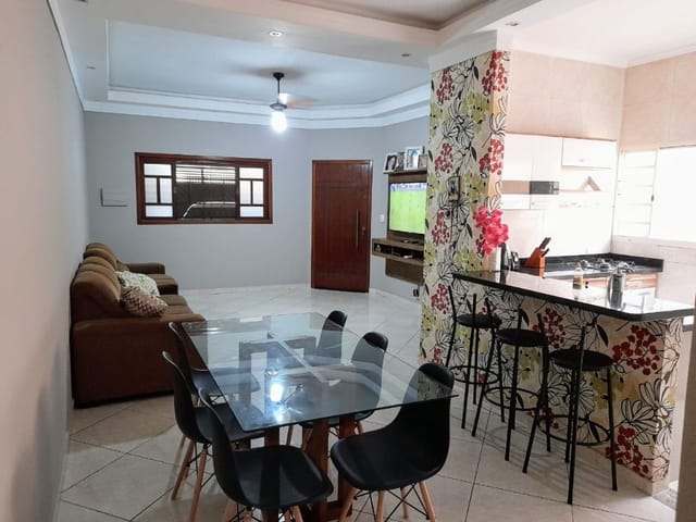 Foto do Casa - Casa com 3 dormitórios à venda, 122 m² por R$ 420.000,00 - Villa Branca - Jacareí/SP | RUSSI IMÓVEIS