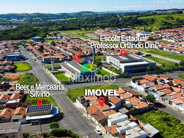 Casa com 160m² 3 quartos e 1 banheiro, à venda, no bairro José Tonolli em Itapira