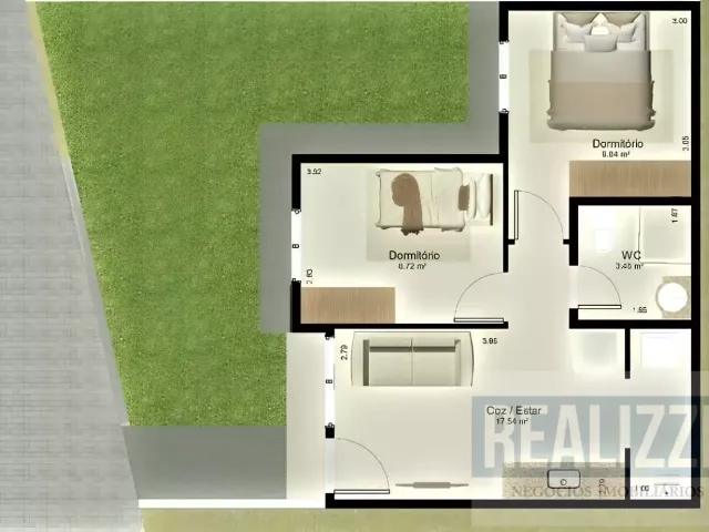 Foto do Casa - Casa à venda, Portal do Sol, Marau, RS | Realizze Negócios Imobiliarios