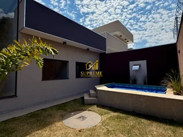 Casa 3 quartos e 2 banheiros, à venda, no bairro Jardim Helvécia em Aparecida de Goiânia