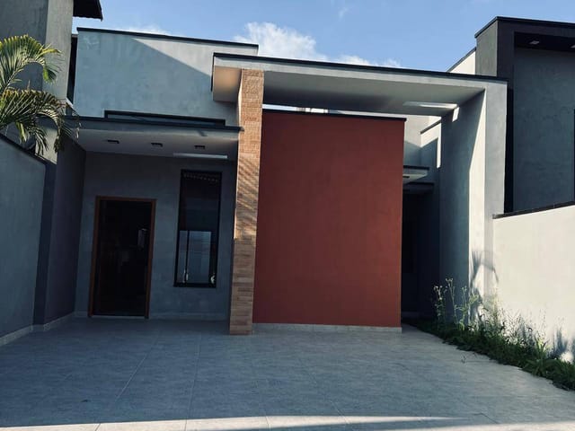 Casa com 150m² 3 quartos e 2 banheiros, à venda, no bairro Real Park Tietê Jundiapeba em Mogi das Cruzes