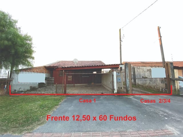 Prédio com 766m² 3 quartos e 3 banheiros, à venda ou para alugar, no bairro Tingui em Curitiba