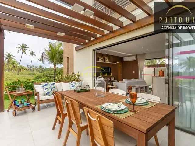 Apartamento com 158m² 2 quartos e 3 banheiros, à venda, no bairro Imbassaí em Mata De São João