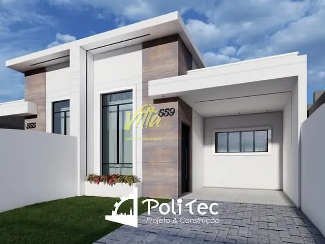 Casa com 180m² 3 quartos e 2 banheiros, à venda, no bairro Fazenda Velha em Araucária